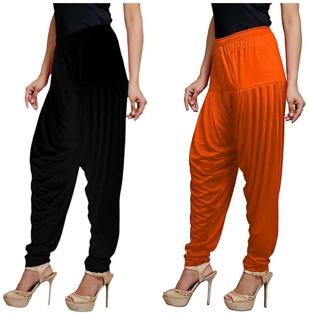 

Non Lycra Salwar - Black