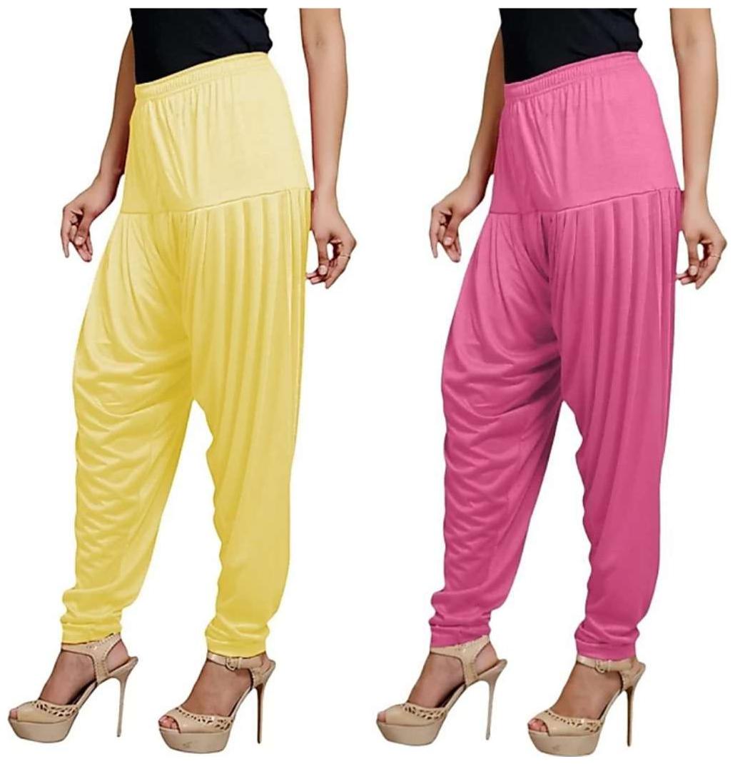 

Non Lycra Salwar - Pink