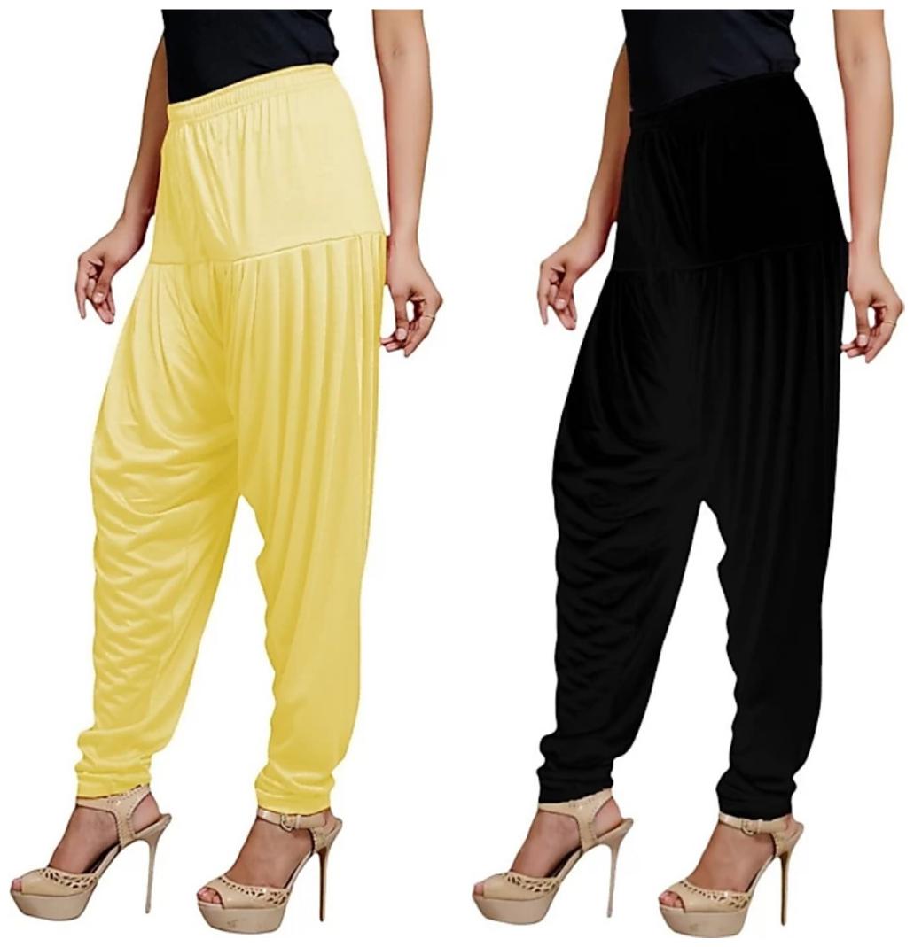 

Non Lycra Salwar - Black