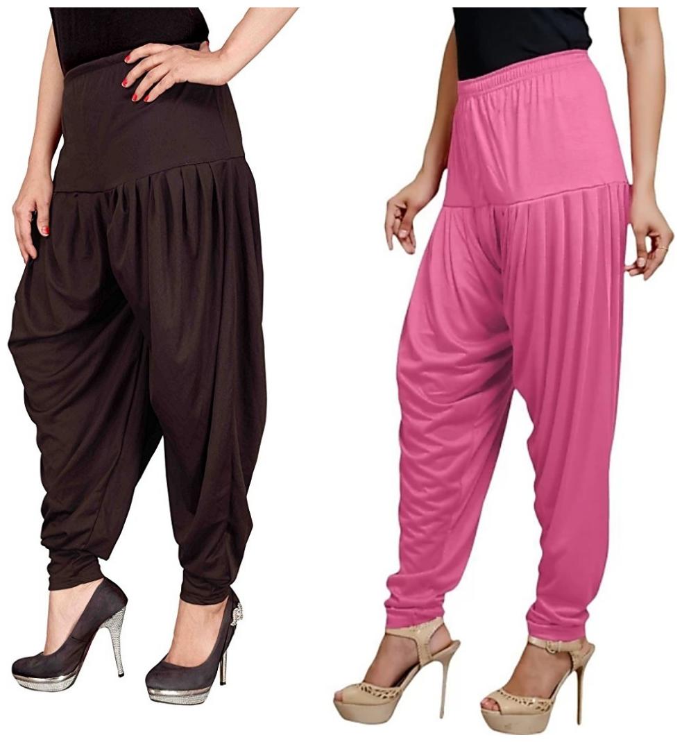 

Non Lycra Salwar - Brown