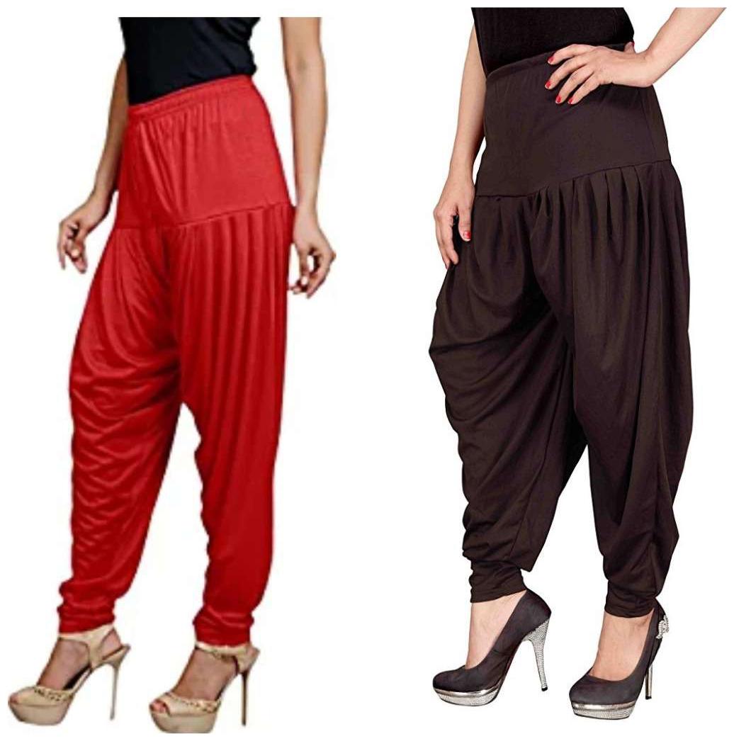 

Non Lycra Salwar - Brown