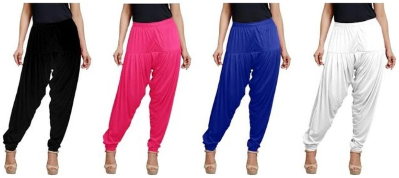 

Non Lycra Salwar - Pink