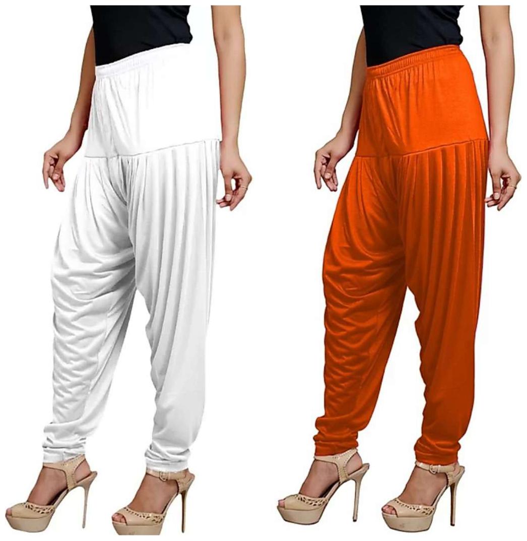 

Non Lycra Salwar - White