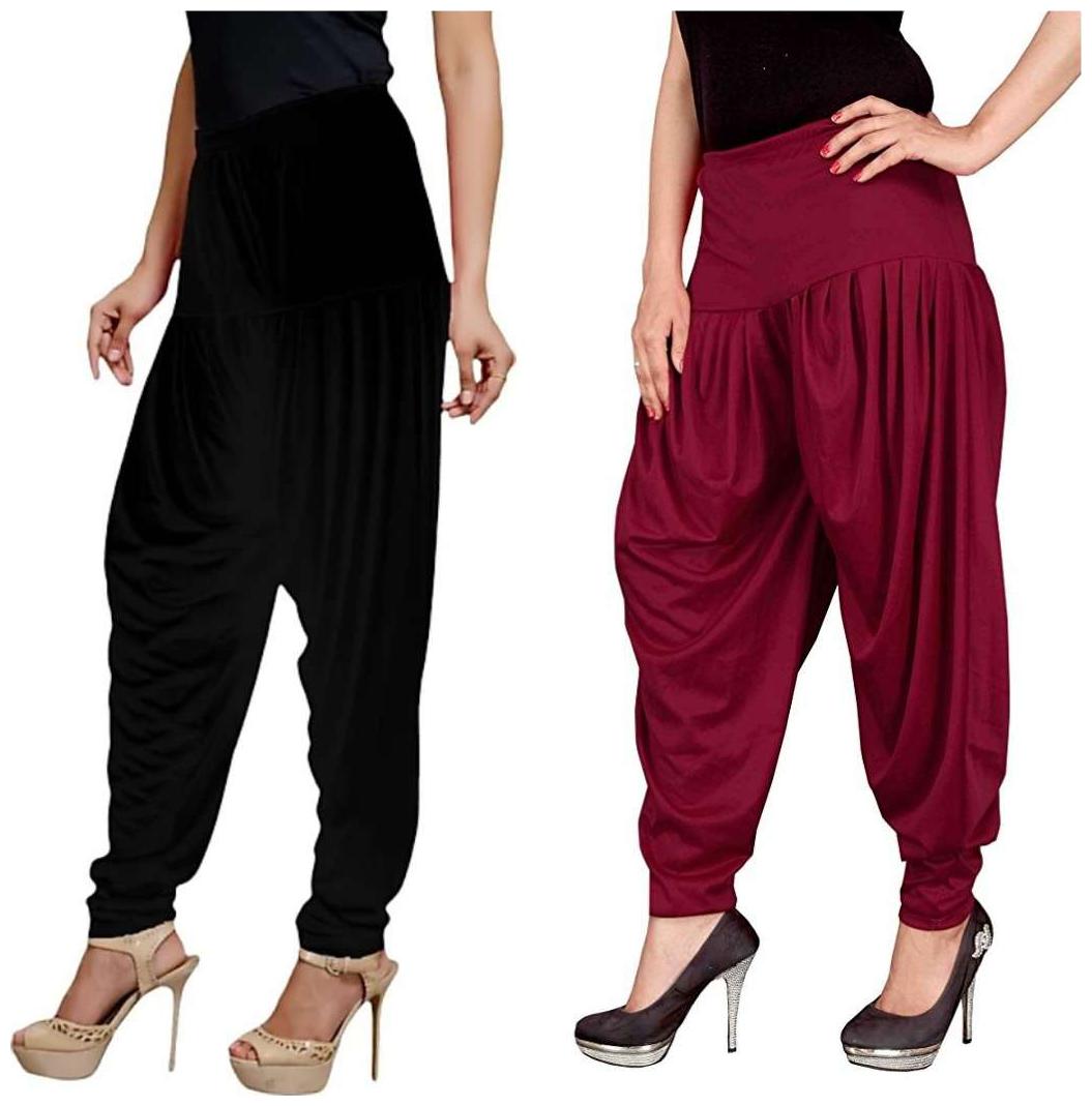 

Non Lycra Salwar - Black