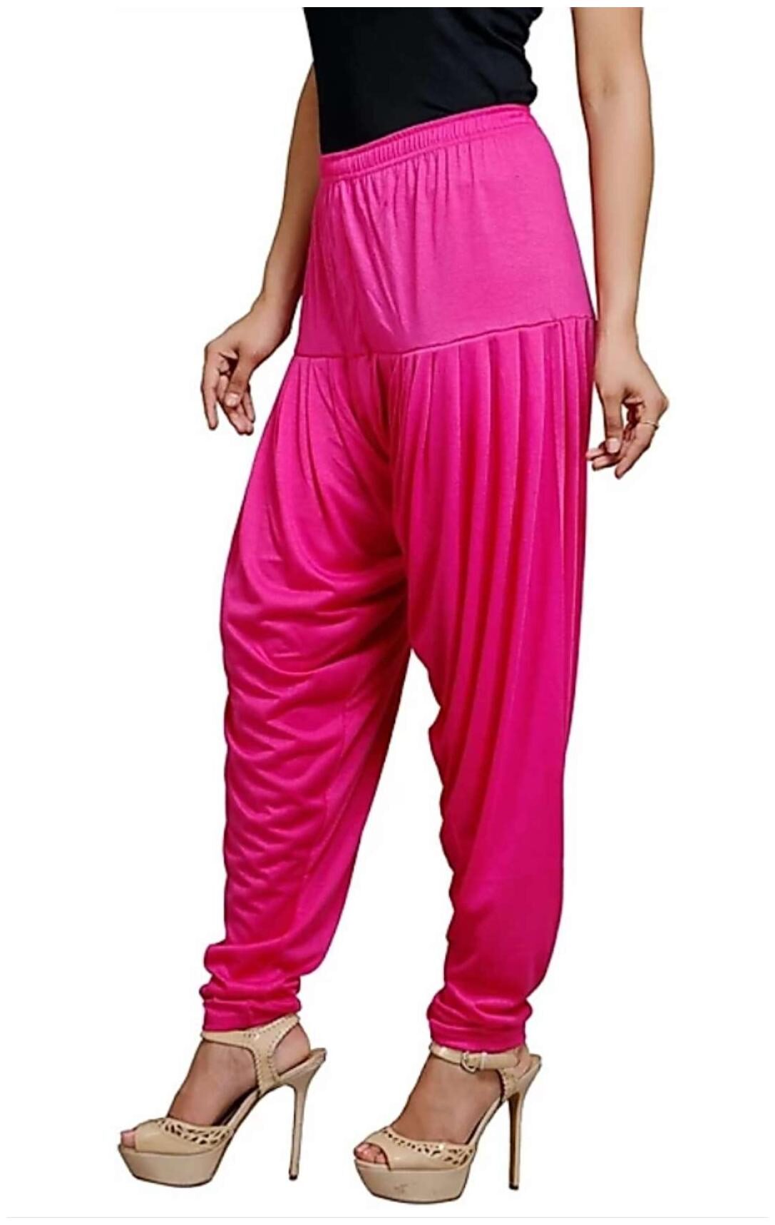 

Non Lycra Salwar - Pink