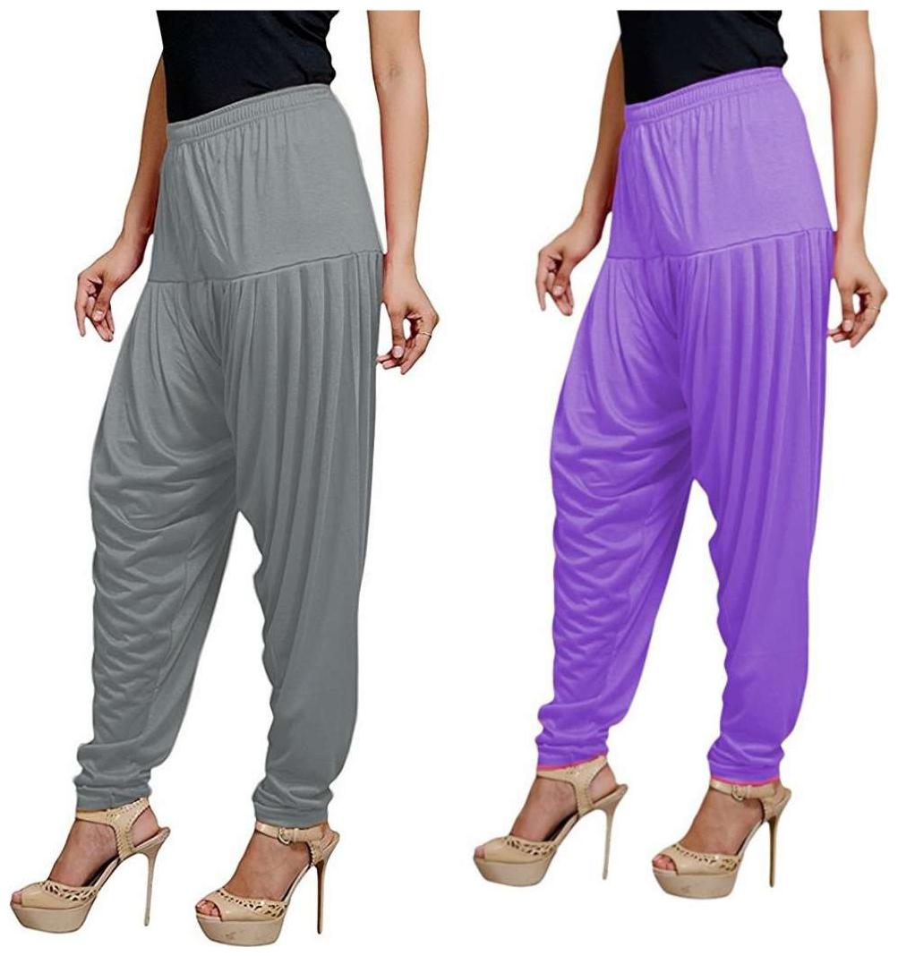 

Non Lycra Salwar - Grey