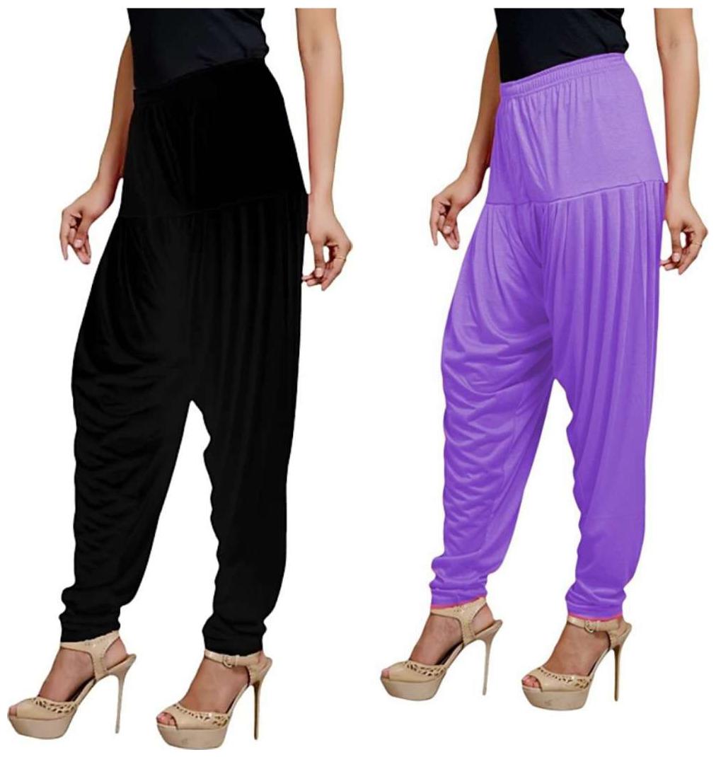 

Non Lycra Salwar - Black