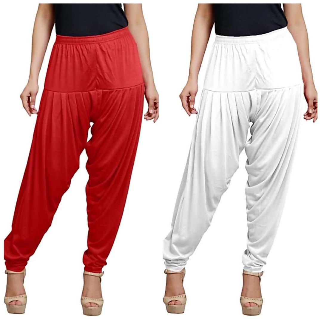 

Non Lycra Salwar - White