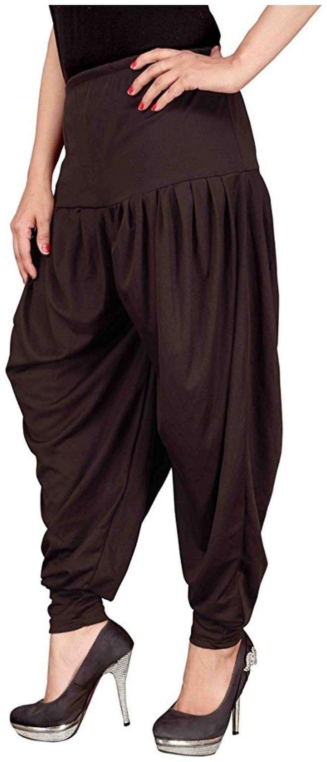 

Non Lycra Salwar - Brown