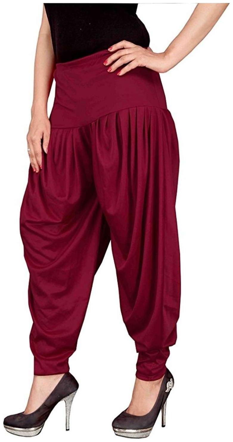 

Non Lycra Salwar - Maroon