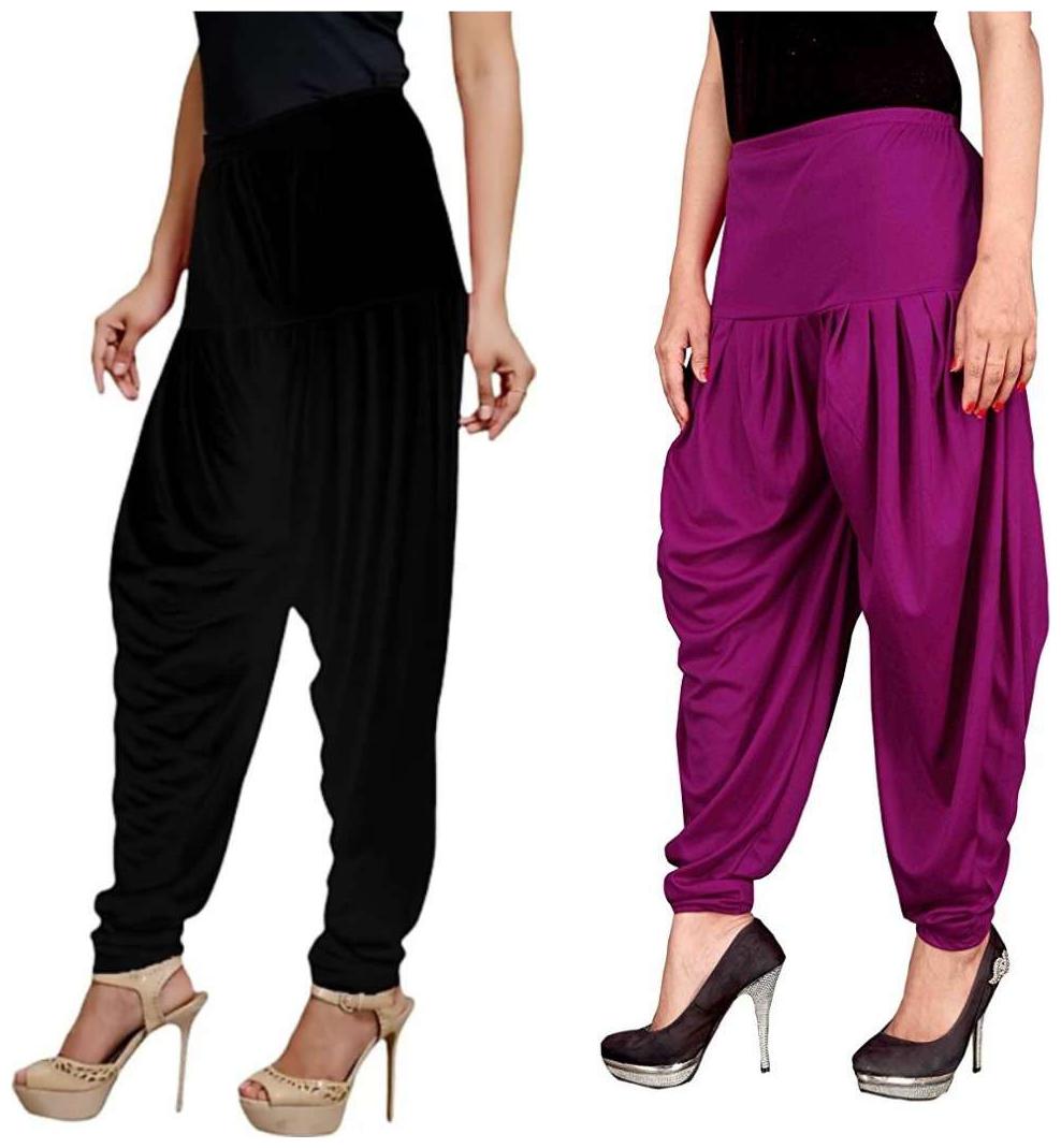 

Non Lycra Salwar - Black