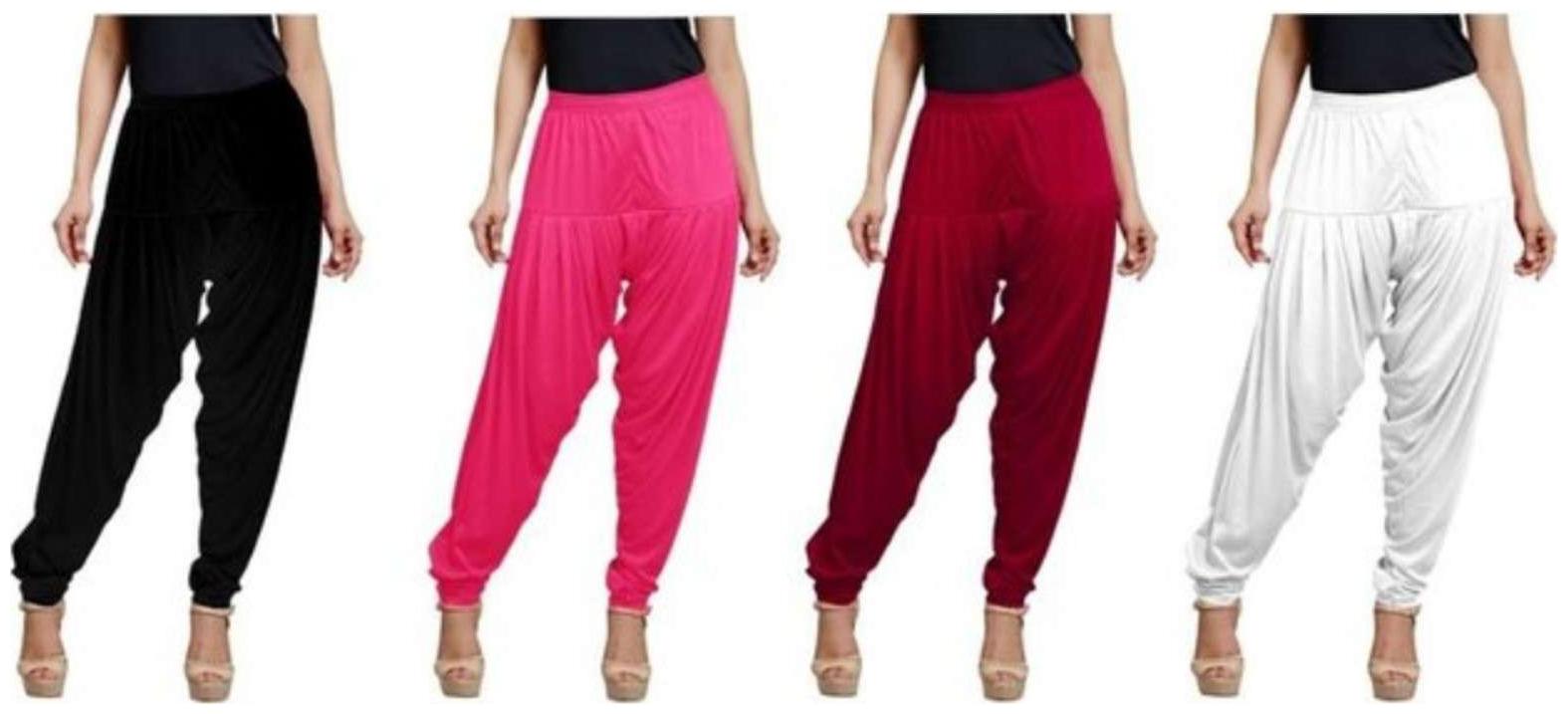 

Non Lycra Salwar - Pink