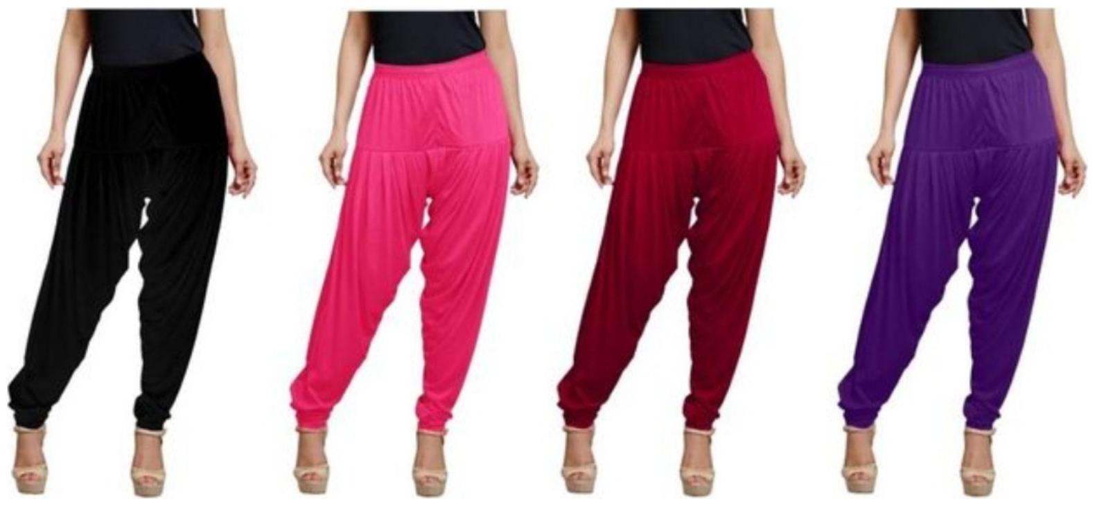 

Non Lycra Salwar - Pink