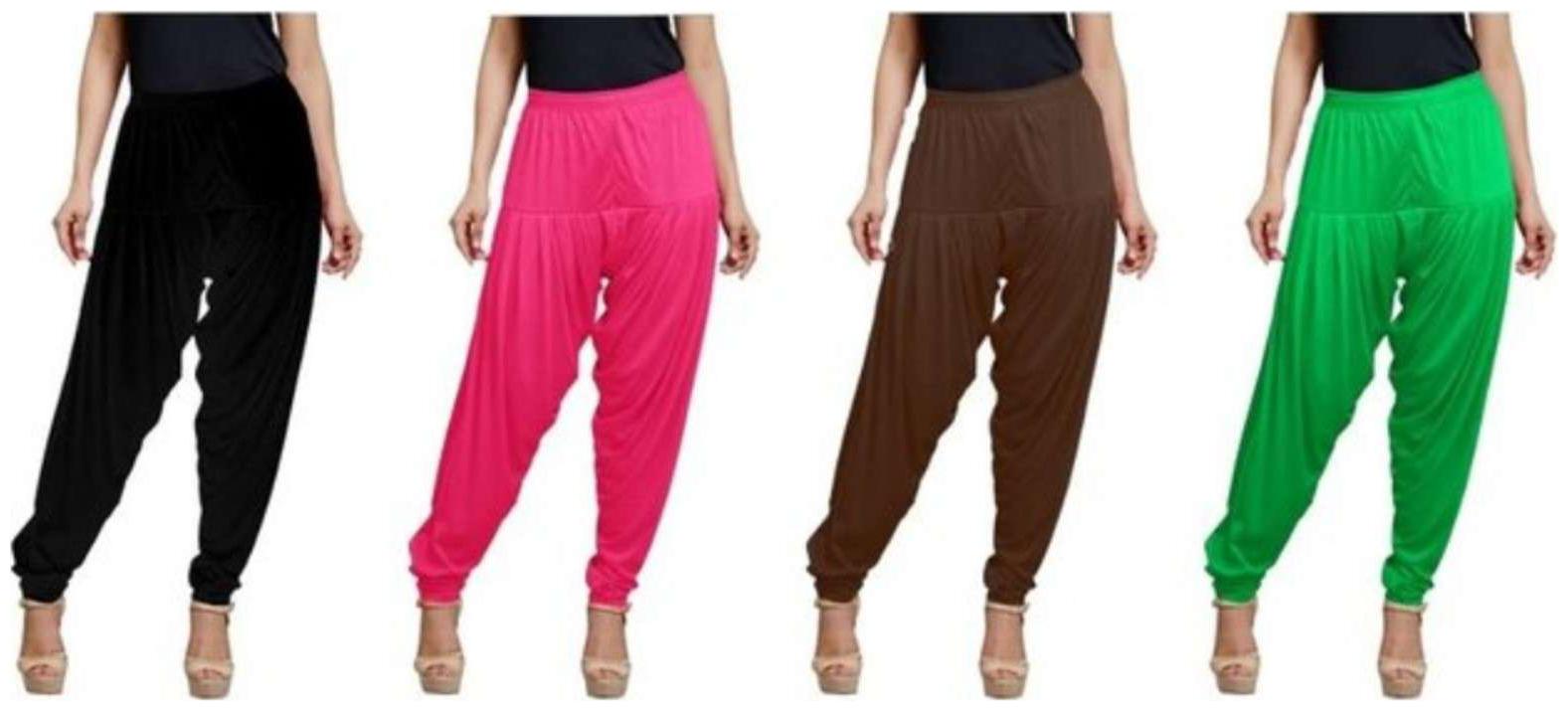 

Non Lycra Salwar - Brown