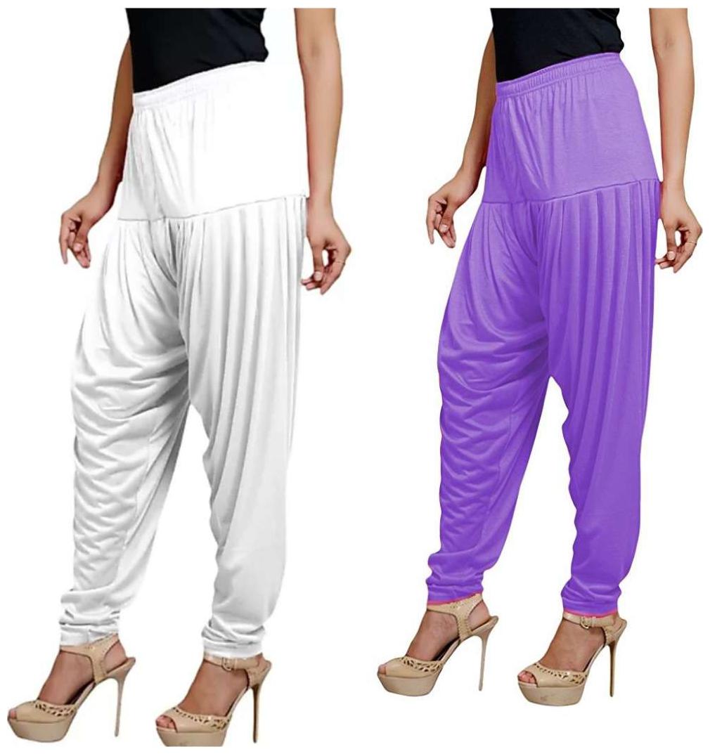 

Non Lycra Salwar - White