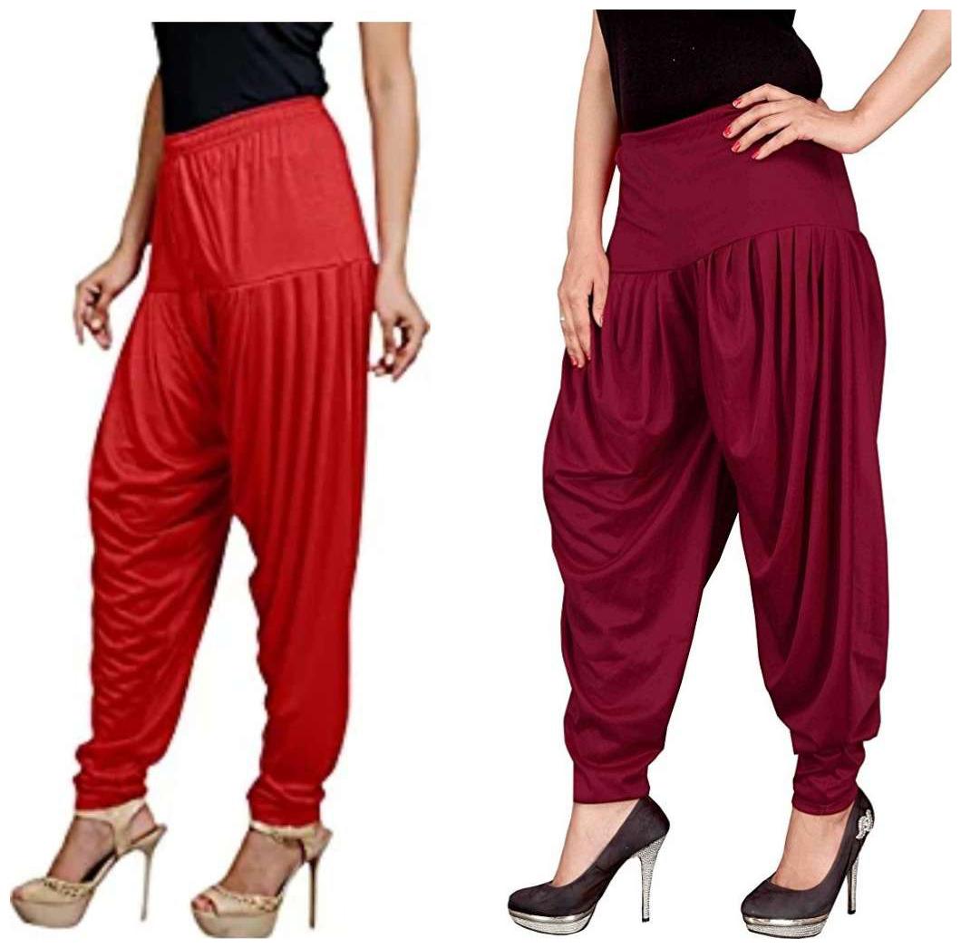 

Non Lycra Salwar - Maroon