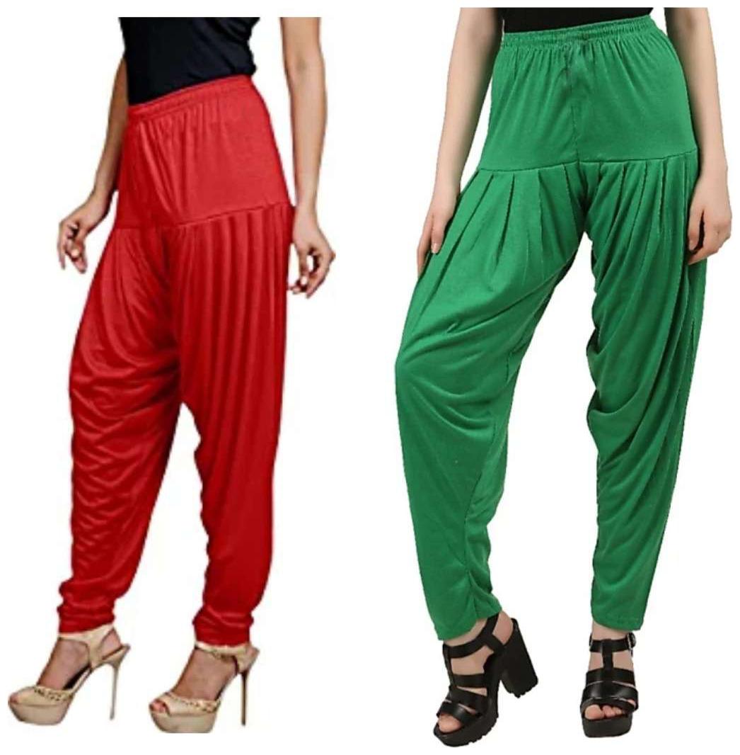 

Non Lycra Salwar - Green