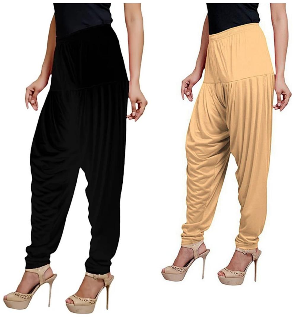 

Non Lycra Salwar - Black