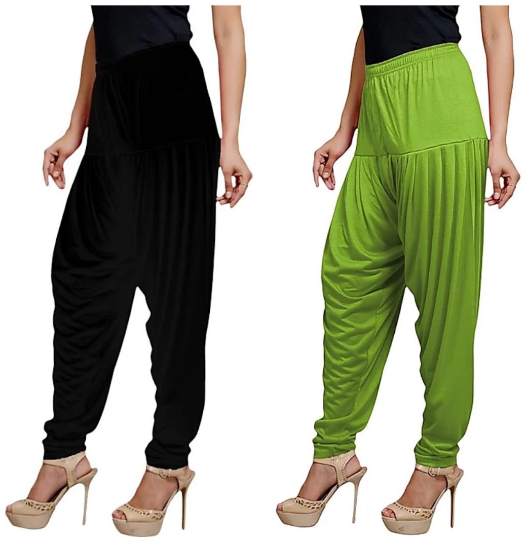 

Non Lycra Salwar - Black