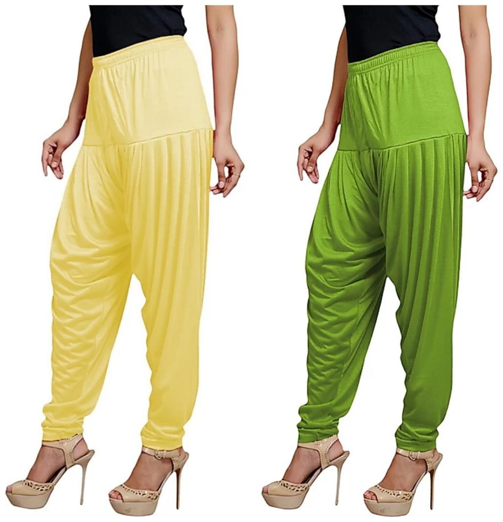 

Non Lycra Salwar - Green