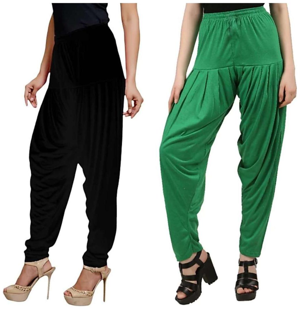 

Non Lycra Salwar - Black