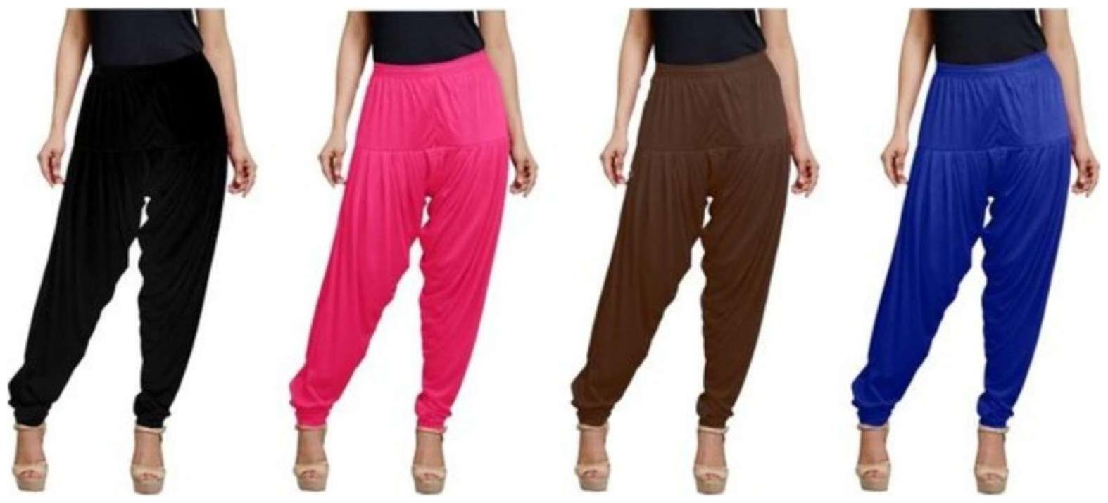 

Non Lycra Salwar - Brown