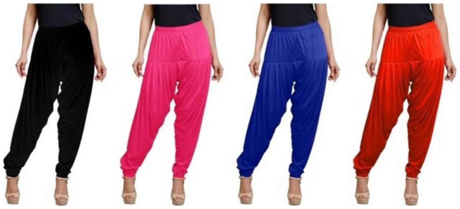 

Non Lycra Salwar - Pink
