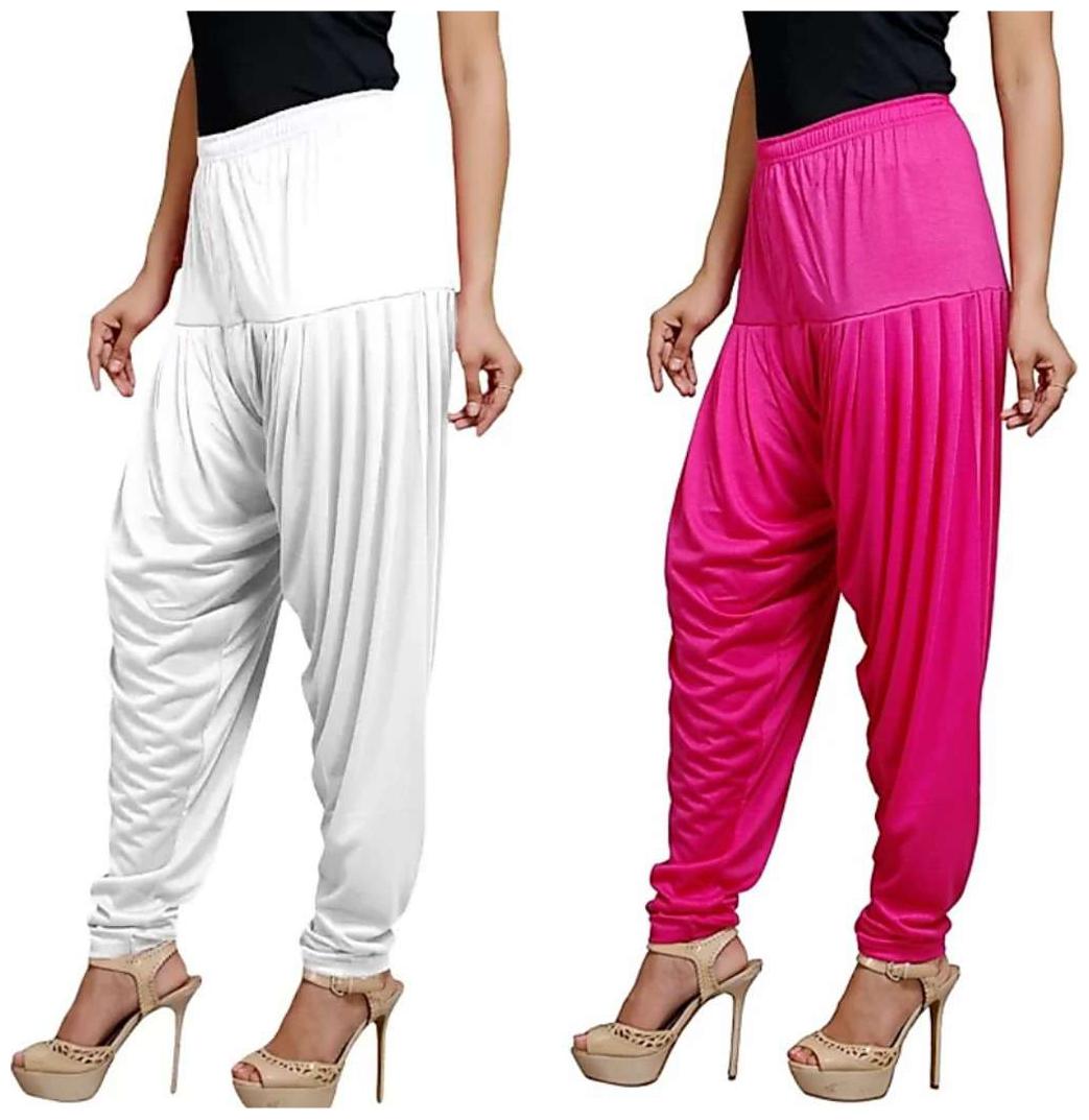 

Non Lycra Salwar - White