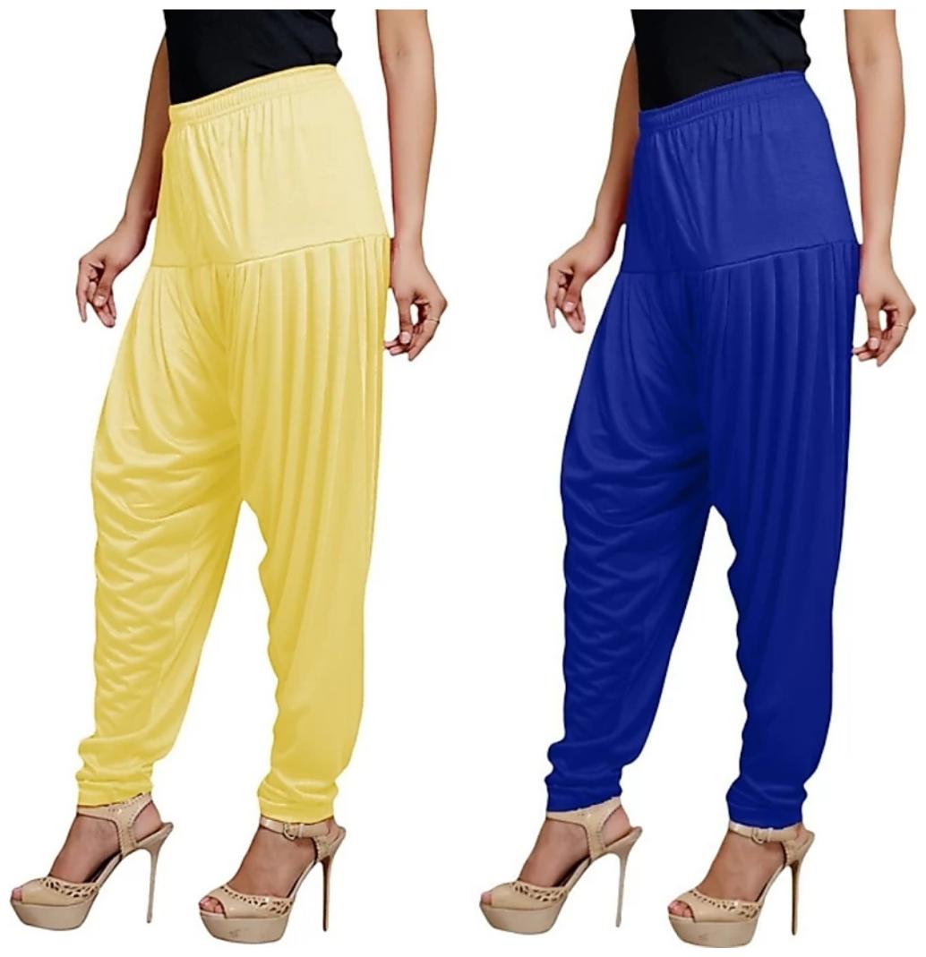 

Non Lycra Salwar - Yellow
