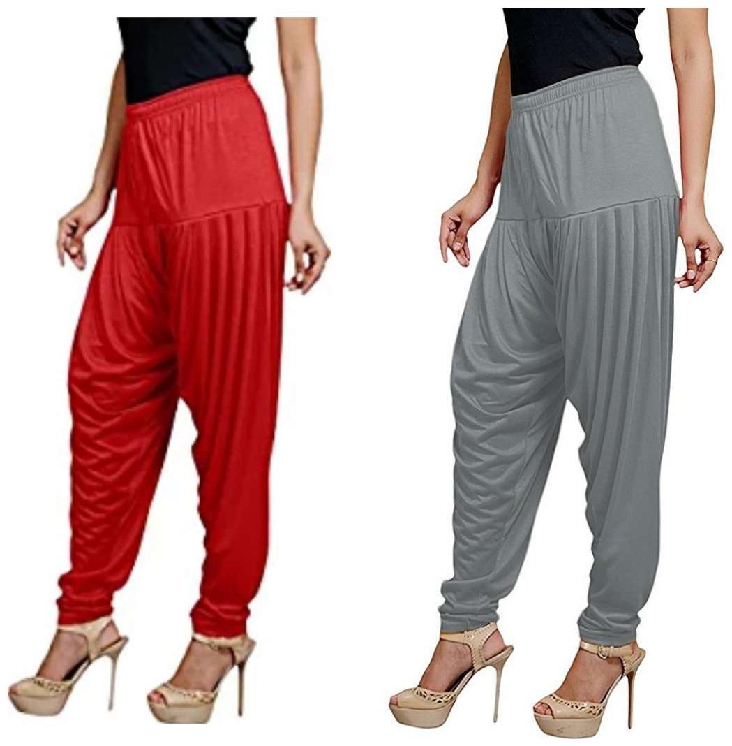 

Non Lycra Salwar - Grey