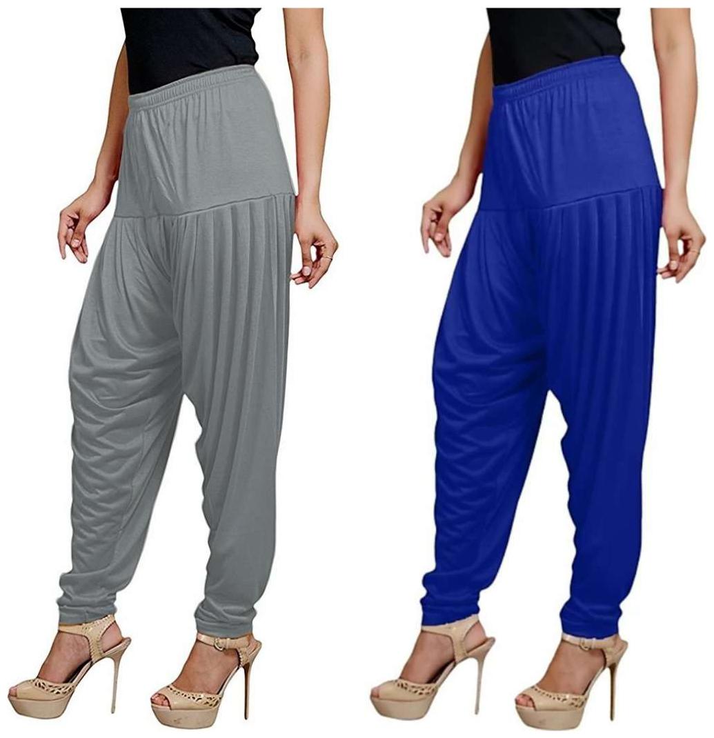 

Non Lycra Salwar - Grey
