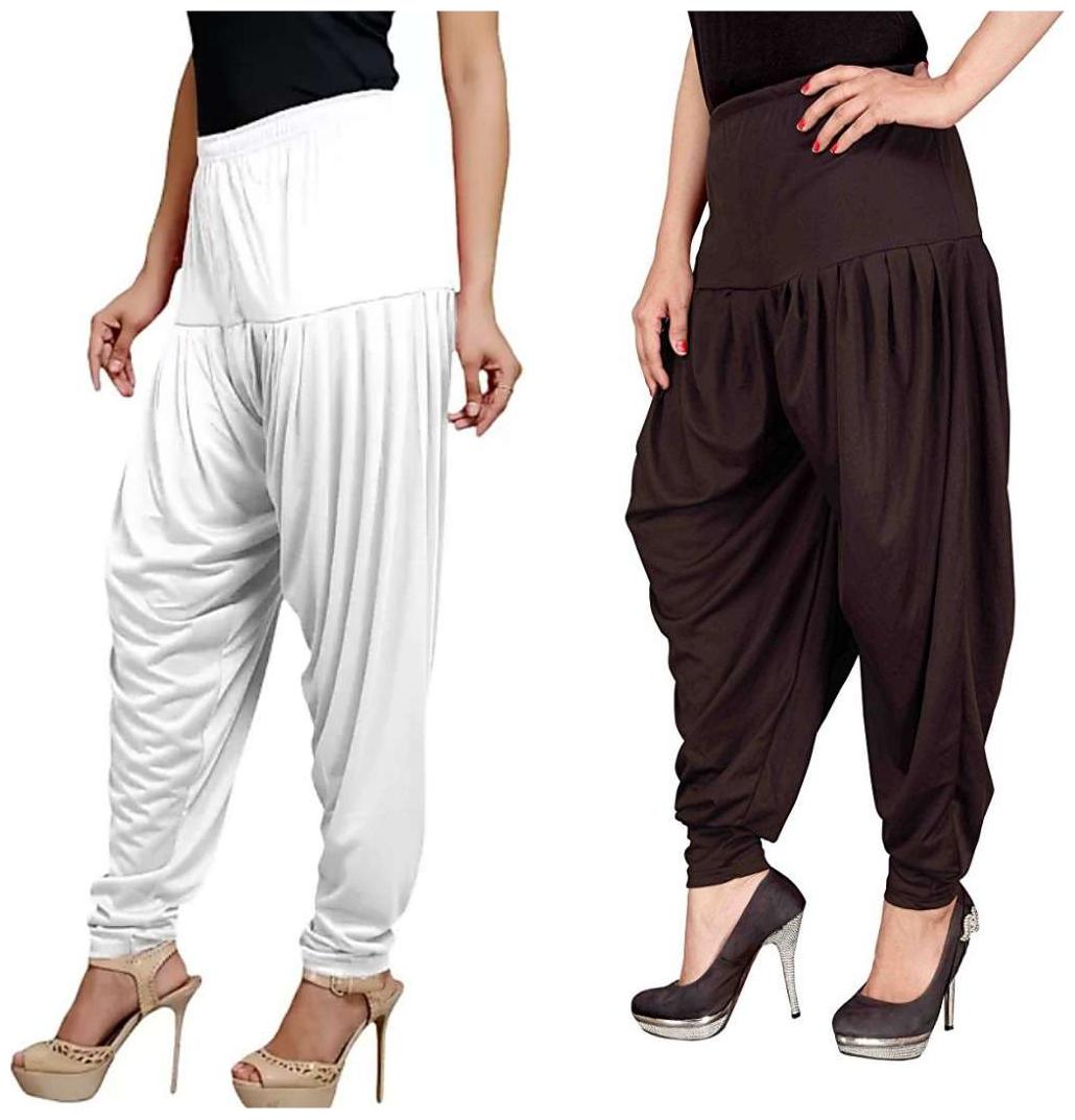 

Non Lycra Salwar - Brown