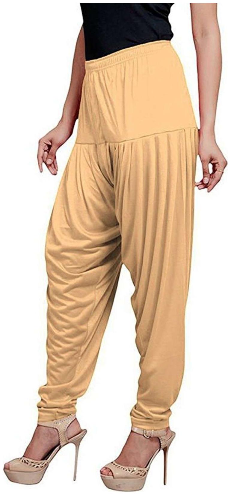 

Non Lycra Salwar - Cream