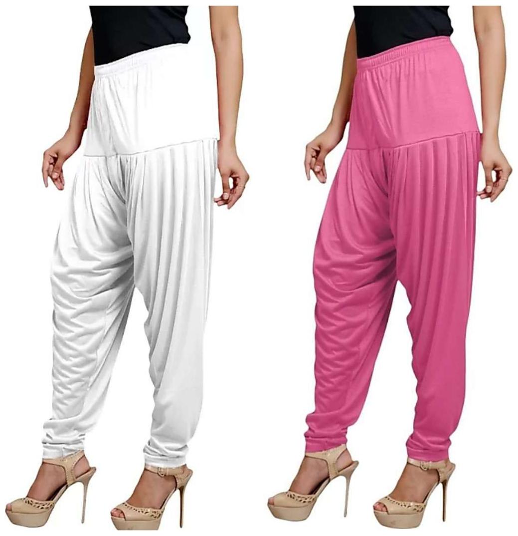 

Non Lycra Salwar - White