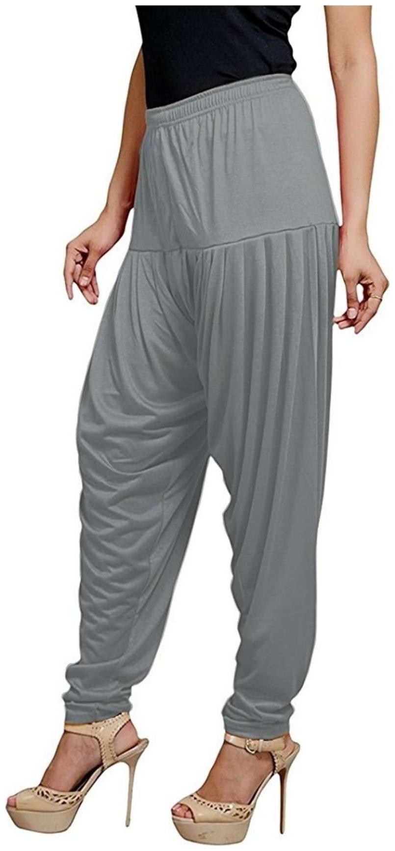 

Non Lycra Salwar - Grey