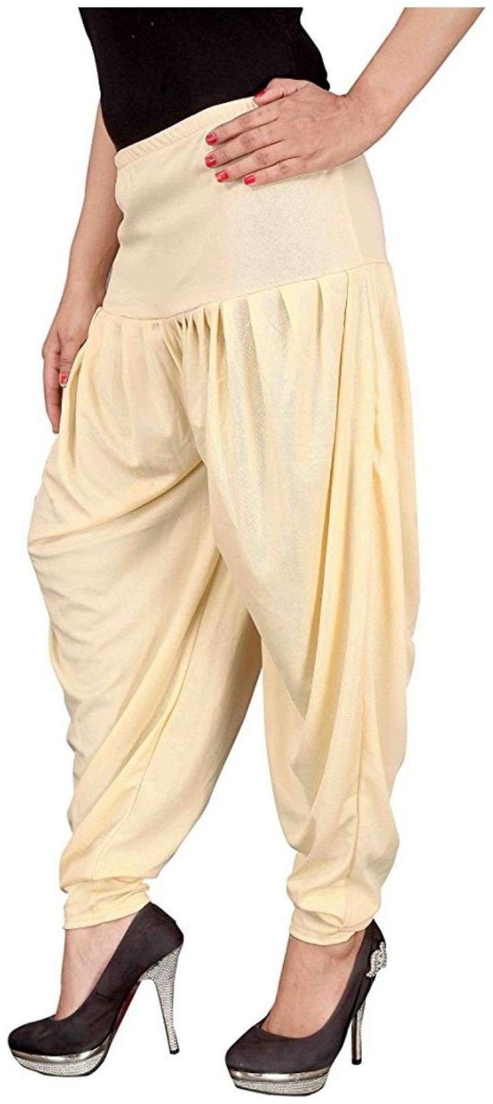 

Non Lycra Dhoti - Beige