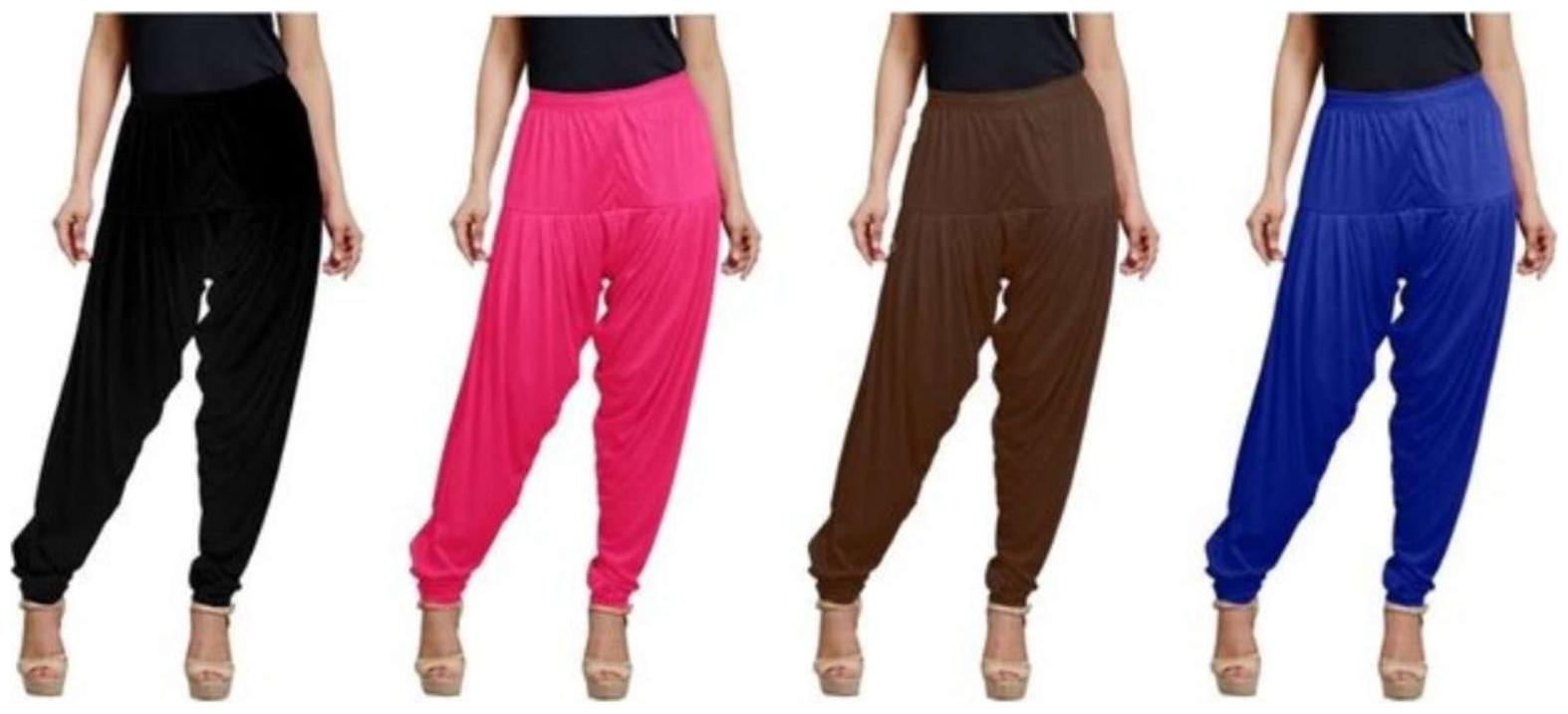

Non Lycra Salwar - Brown