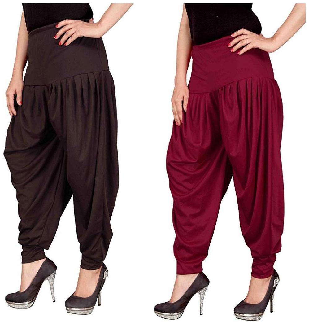 

Non Lycra Salwar - Brown