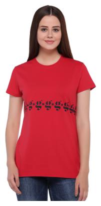 

Club York Women Red Regular fit Round neck Polyester Tank top