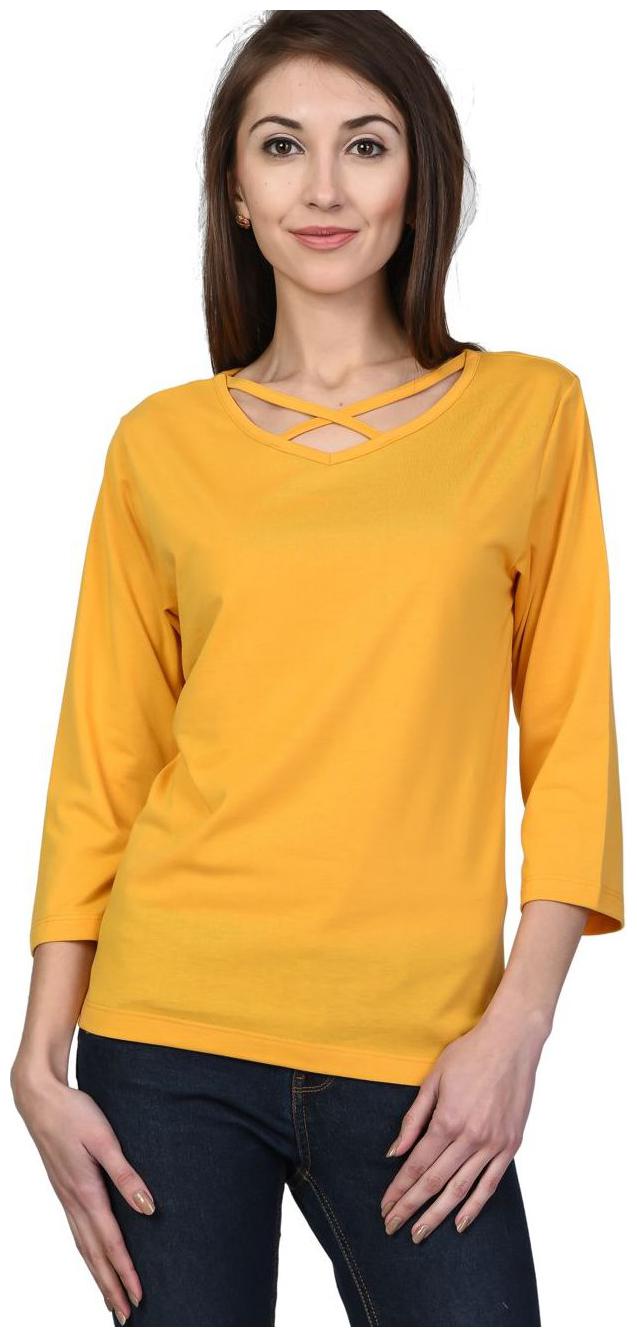 

Kalt Women Printed A-line top - Orange