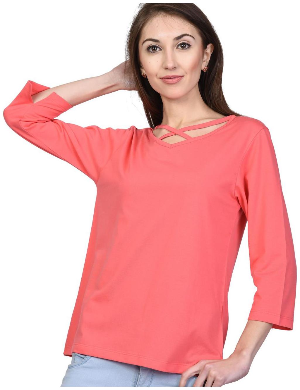 

Kalt Women Printed A-line top - Pink