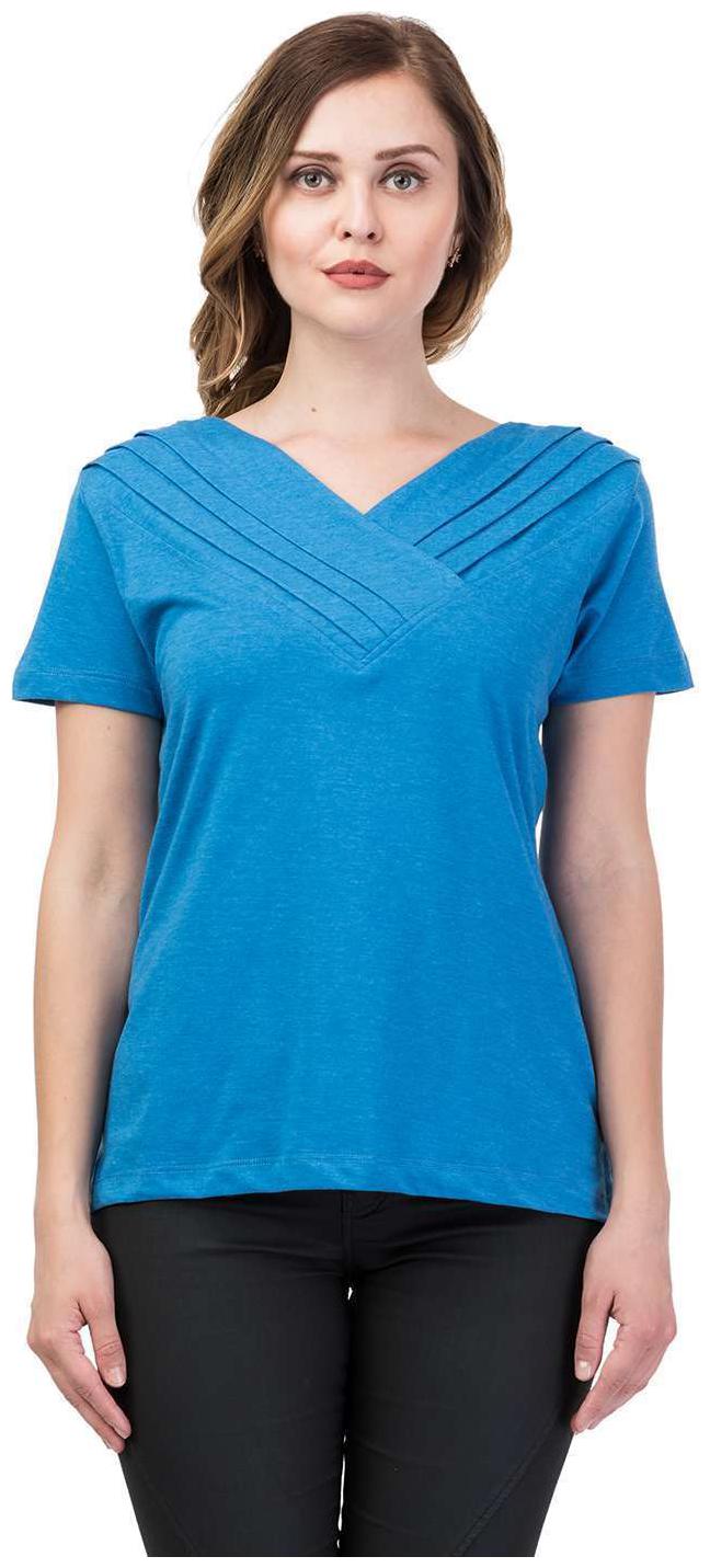 

Kalt Women Solid Regular top - Blue