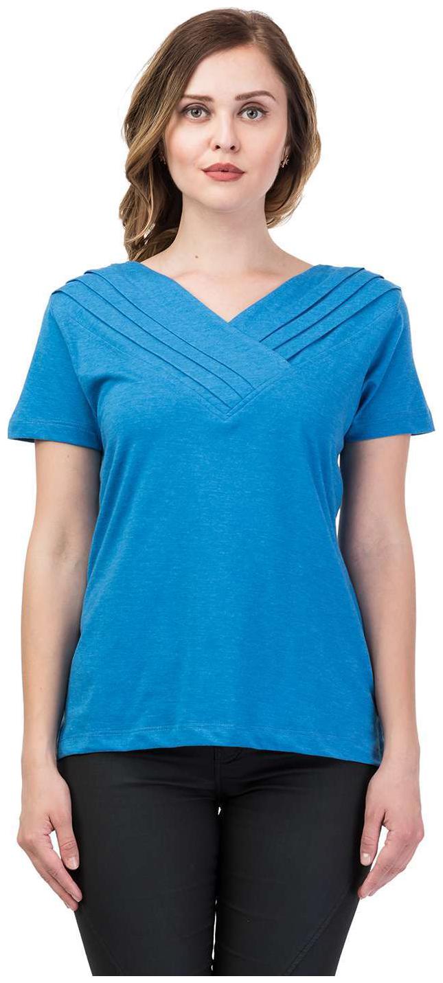

Kalt Women Solid Regular top - Blue