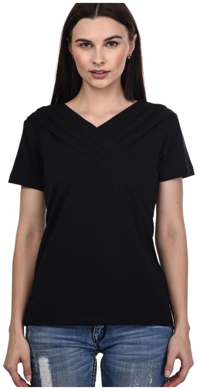 

Kalt Women Solid A-line top - Black