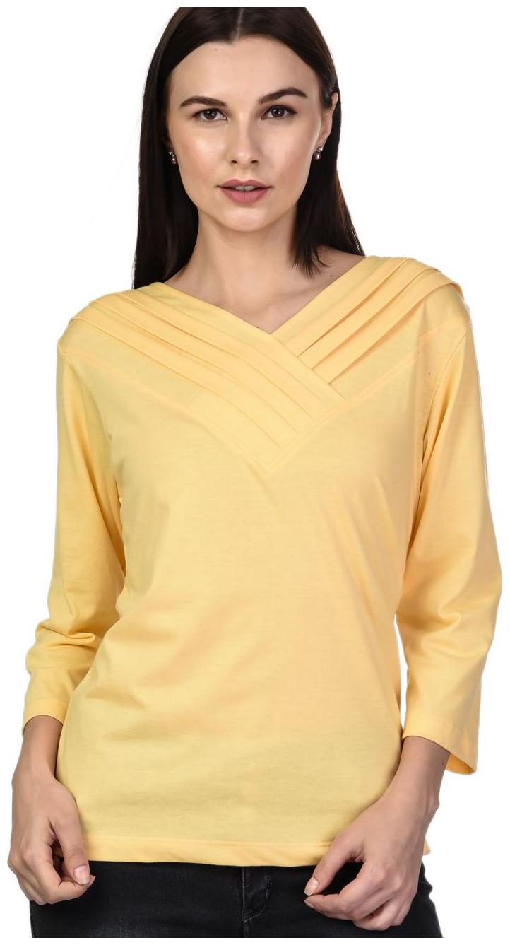 

Kalt Women Solid A-line top - Yellow