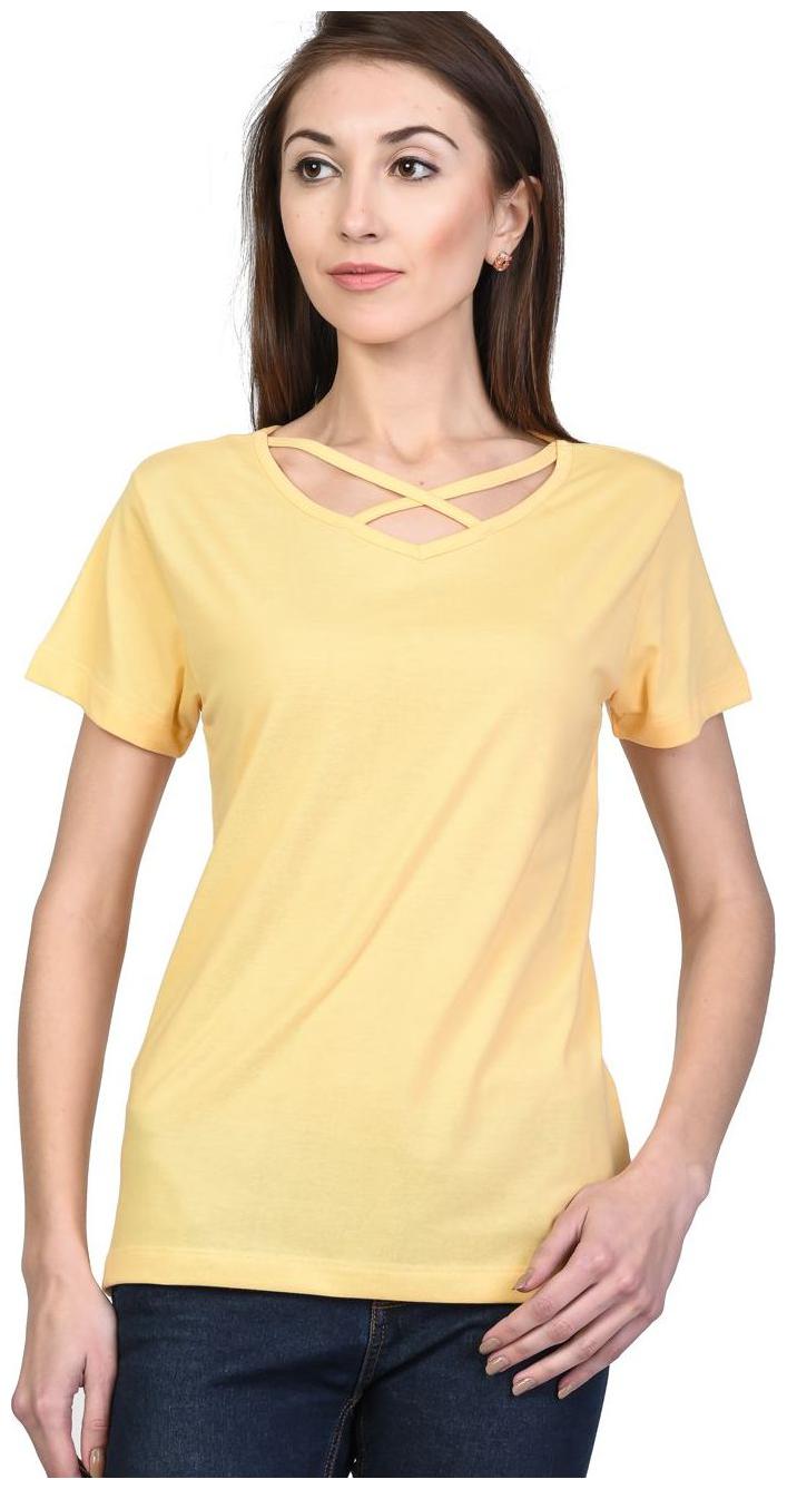 

Kalt Women Printed A-line top - Yellow