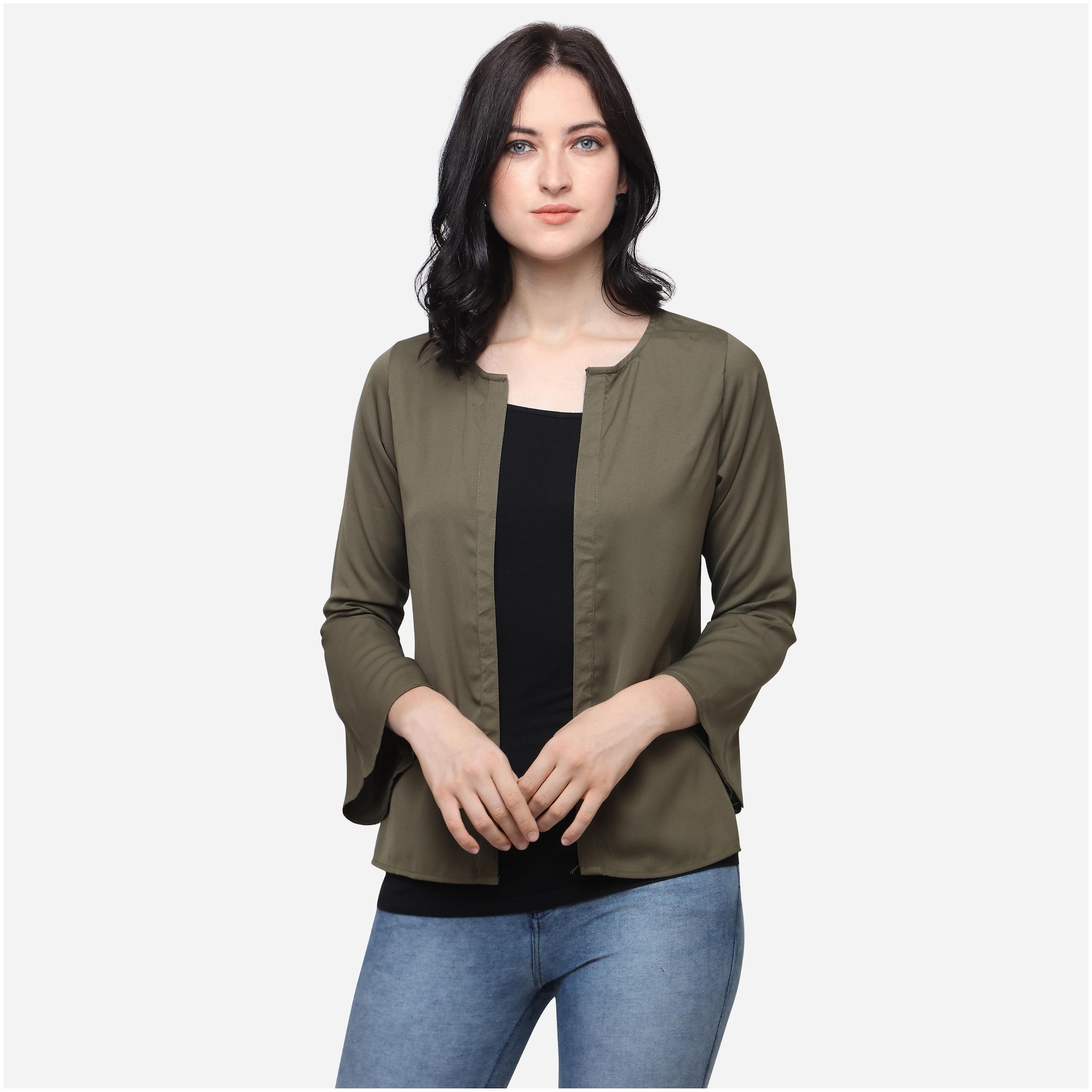 

Serein Women Shrug - Green