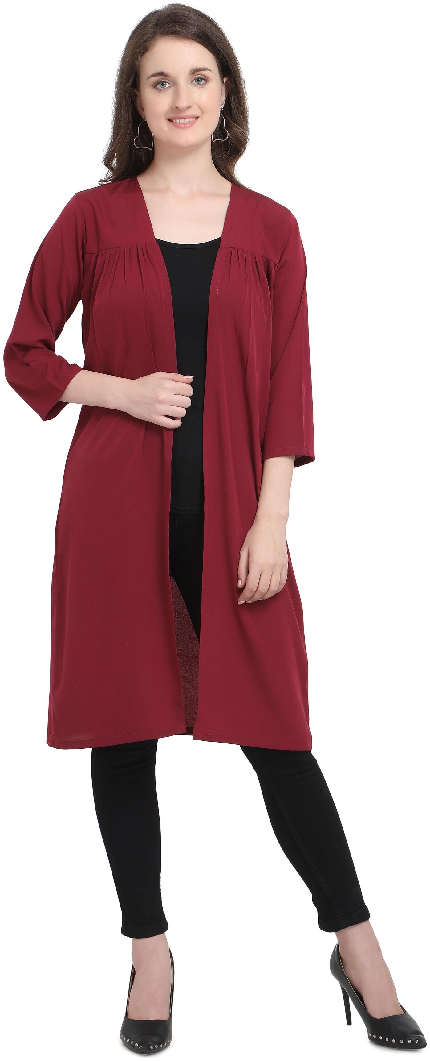 

Serein Women Shrug - Maroon