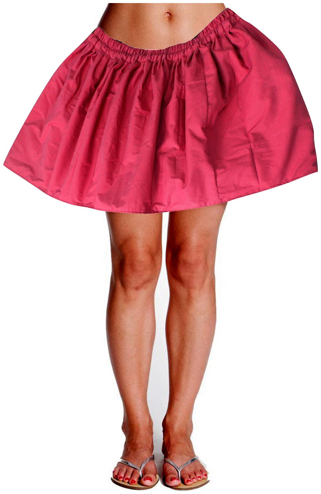 

POLKA Striped A-line skirt Mini Skirt - Magenta