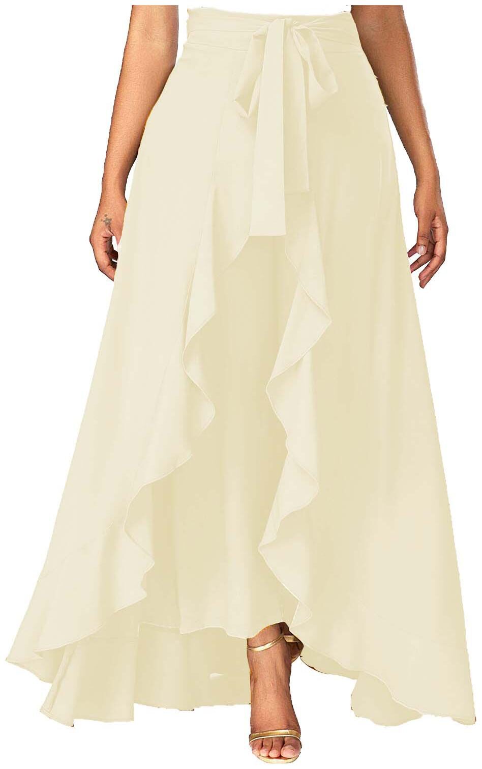 

JJ Fashion Cream Solid Straight Palazzo